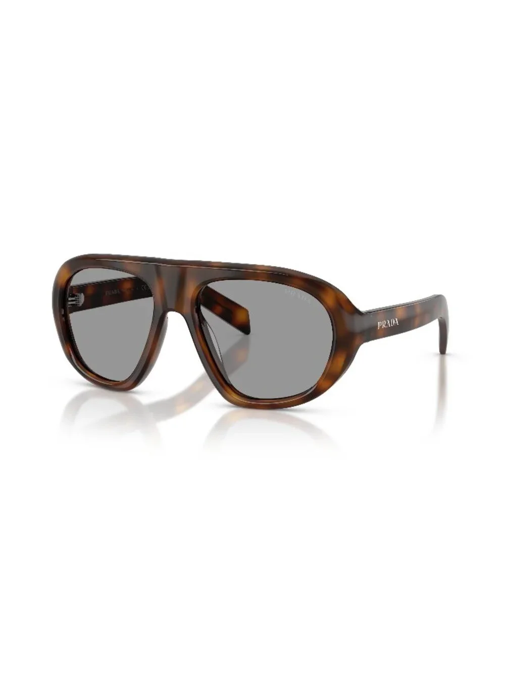 New Prada Women's Sunglasses Multicolor Grey Lens Acetate Frame PR C05S 20D50Q